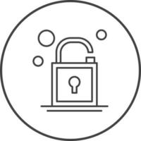 Open Lock Vector Icon