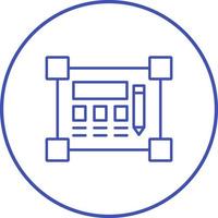 Blueprint Vector Icon