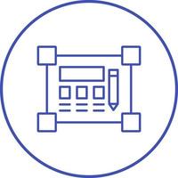 Blueprint Vector Icon