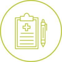 Medical Record Vector Icon