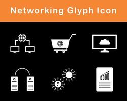 Networking Vector Icon Set