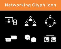 Networking Vector Icon Set