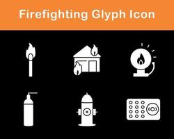 Firefighting Vector Icon Set