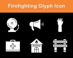 Firefighting Vector Icon Set