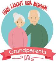 grandparent day Vector