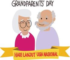 grandparent day Vector