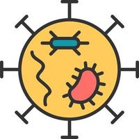 Virus Vector Icon