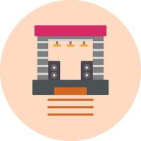 Stage Vector Icon