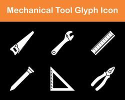 Mechanical Tool Vector Icon Set