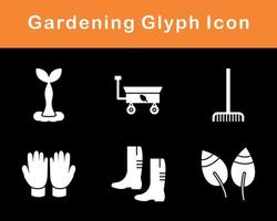 Gardening Vector Icon Set