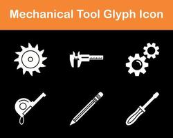 Mechanical Tool Vector Icon Set