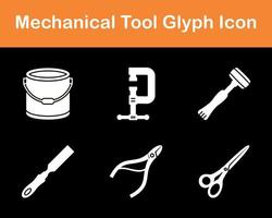 Mechanical Tool Vector Icon Set