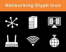 Networking Vector Icon Set