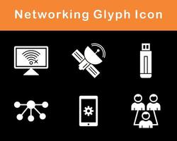 Networking Vector Icon Set