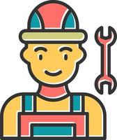 Car Mechanic Vector Icon