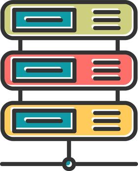 icono de vector de servidor
