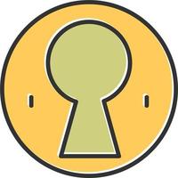 Keyhole Vector Icon