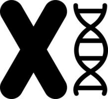 Chromosome Vector Icon