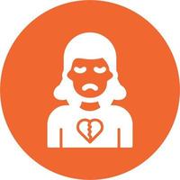 Broken Heart Vector Icon