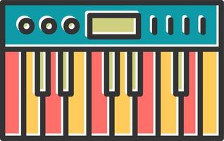 Piano Vector Icon