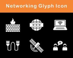 Networking Vector Icon Set