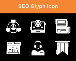 seo vector icono conjunto