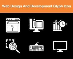 Web Design And Development Vector Icon Set