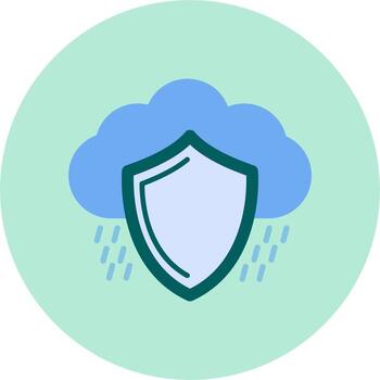 icono de vector de escudo