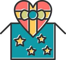 Heart Box Vector Icon