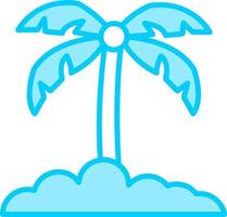 Palm Leaf Vector Icon