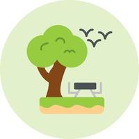 Park Vector Icon