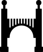 icono de vector de puente