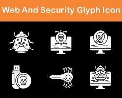 Web And Security Vector Icon Set