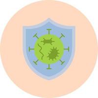 Germs Protected Vector Icon