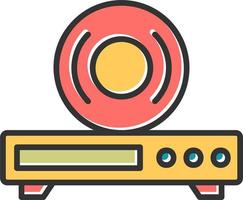 Cd Player Vector Icon