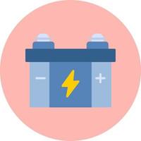 Car Battery Vector Icon