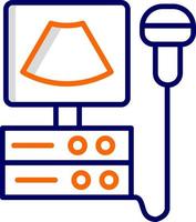 Ultrasound Machine Vector Icon