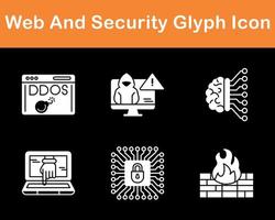 Web And Security Vector Icon Set