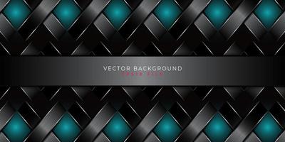abstract dark black metallic background design vector