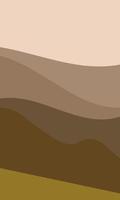 Aesthetic brown abstract background with copy space area. Suitable for poster and banner vector