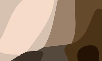 Aesthetic brown abstract background with copy space area. Suitable for poster and banner vector