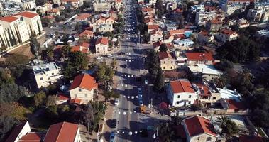 antenne visie van Haifa in Israël video