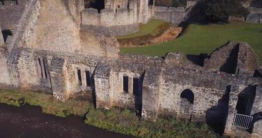 aéreo ver de el restos de Desmond castillo Un reto, Irlanda video