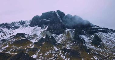 Winter natürlich Landschaften von das Insel von Skye im Schottland video