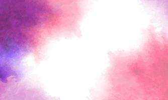 Abstract pink watercolor background. Digital art painting. Vector illustration.