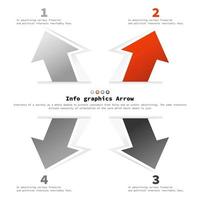 Collection of arrows for web design. A vector illustration