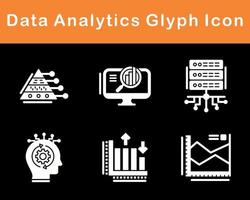 Data Analytics Vector Icon Set