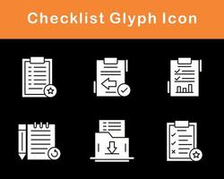 Checklist Vector Icon Set