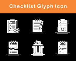 Checklist Vector Icon Set