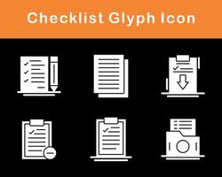 Checklist Vector Icon Set